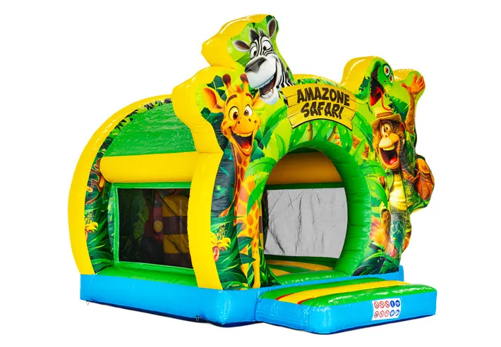 Chateau gonflable Bouncedome Amazone Safari vue 3