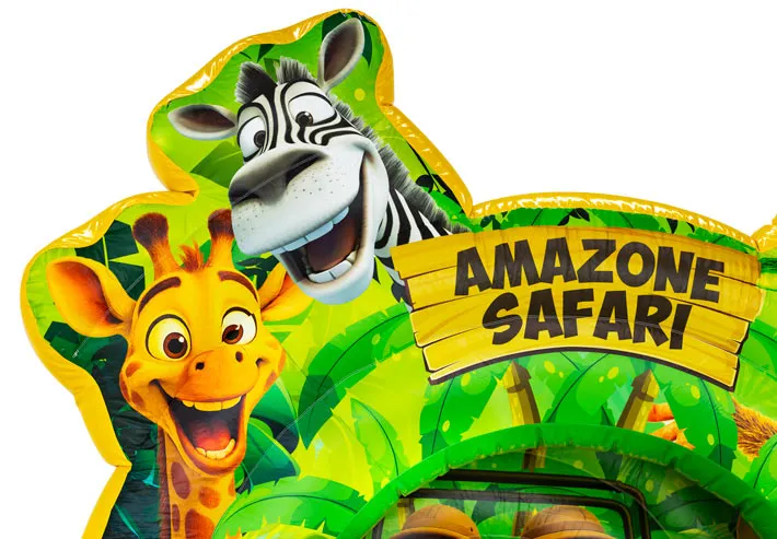 Chateau gonflable Bouncedome Amazone Safari vue 4