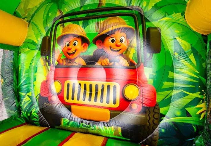 Chateau gonflable Bouncedome Amazone Safari vue 8