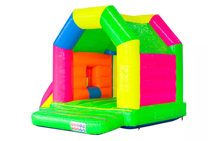 Chateau Gonflable Midi Multifun Couleurs Fluorescentes vue 2