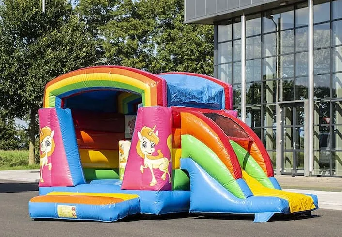 Chateau Gonflable Mini Mini Multifun Licorne vue 2