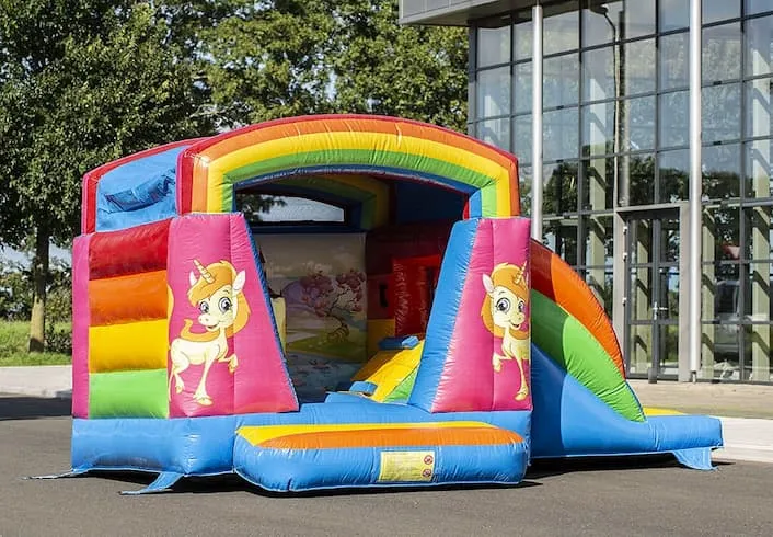 Chateau Gonflable Mini Mini Multifun Licorne vue 3