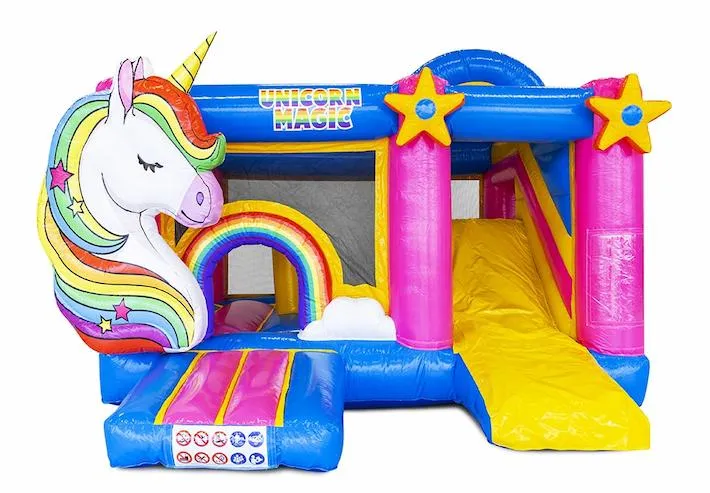Chateau Gonflable Multi Box Licorne vue 2