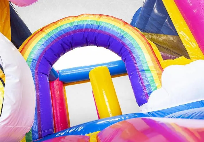Chateau Gonflable Multi Box Licorne vue 4