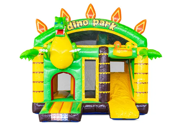 Multi Box avec toit Dino Chateau Gonflable vue 2
